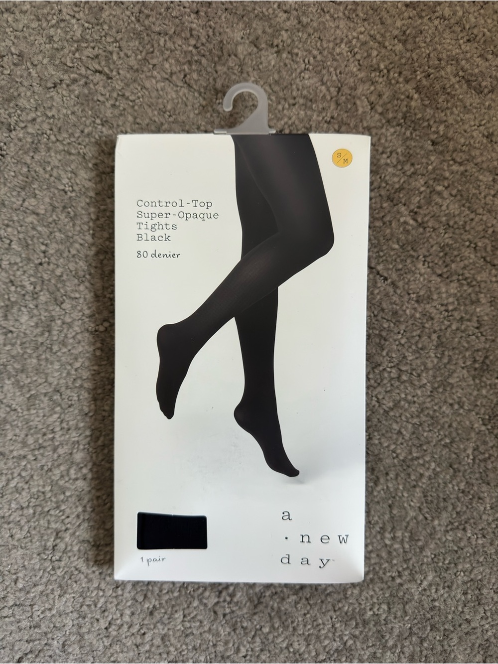 a new day Control Top Super Opaque Tights - Black